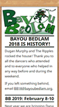 Mobile Screenshot of bayoubedlam.org